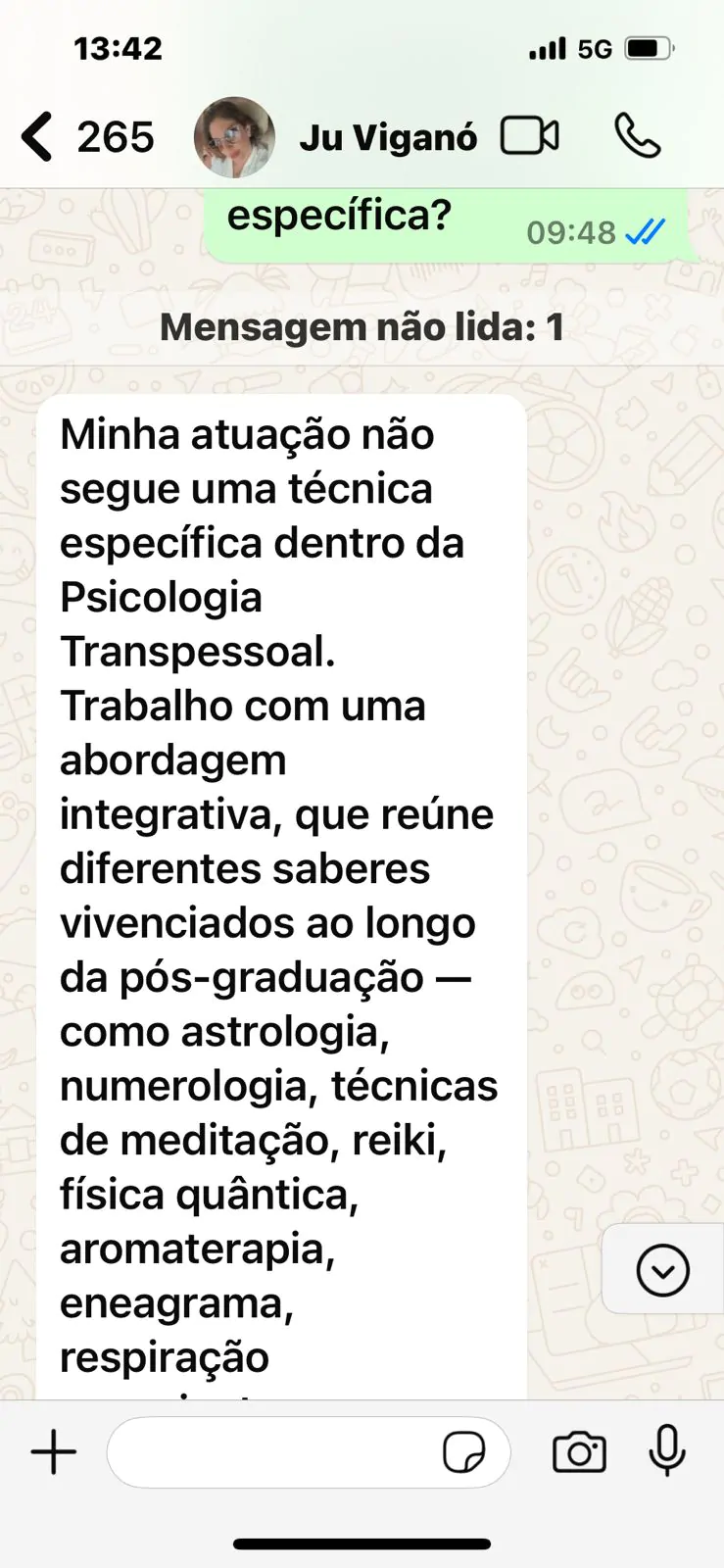 LP PÓS EAD PSICOLOGIA TRANSPESSOAL | Depoimento
