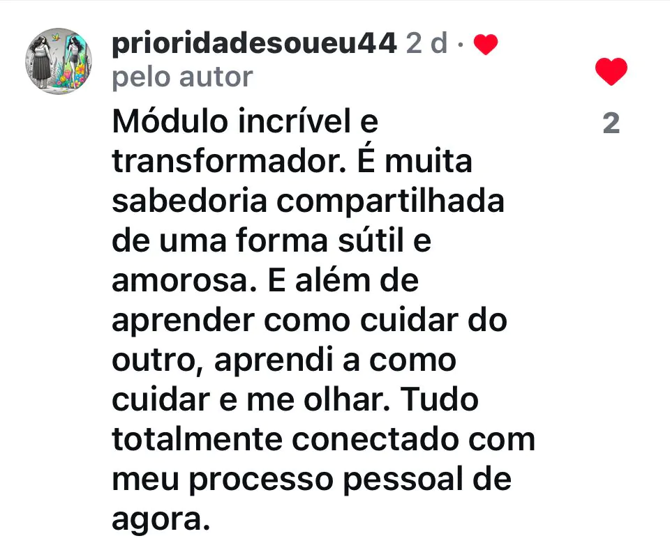 LP PÓS EAD PSICOLOGIA TRANSPESSOAL | Depoimento