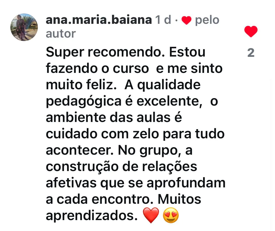 LP PÓS EAD PSICOLOGIA TRANSPESSOAL | Depoimento